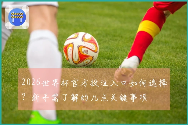 2026世界杯官方投注入口如何选择？新手需了解的几点关键事项