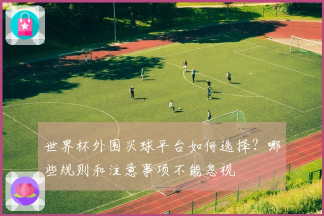 世界杯外围买球平台如何选择？哪些规则和注意事项不能忽视