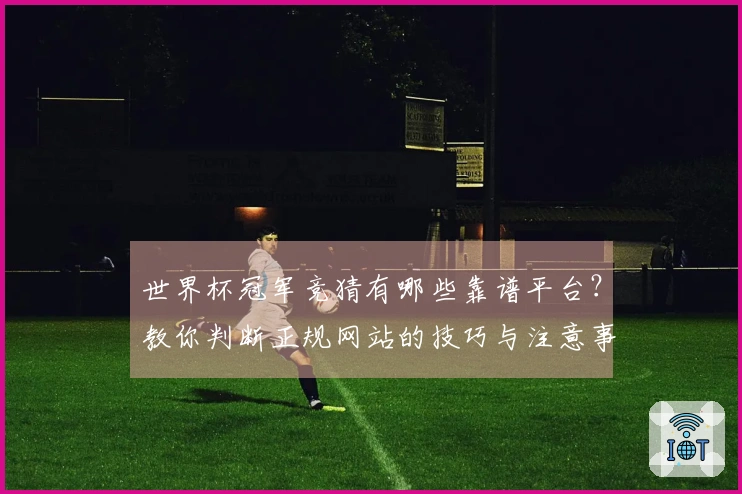 世界杯冠军竞猜有哪些靠谱平台？教你判断正规网站的技巧与注意事项
